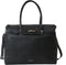 Gigi Fratelli Dames Leren Laptoptas 15 inch Romance ROM0038 Zwart