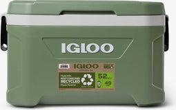 Igloo Coolers Latitude - Draagbare Koeler 49l - Robuust en Thermo-isolerend - Groen (1 stuk)