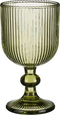 Mica Decorations Wijnglas - Vaatwasbestendig - 250Ml - Groen