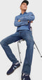 JACK & JONES Glenn Fox - slim fit jeans - Super Stretch - denimblauw