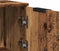 vidaXL - Dressoirs - 2 - st - 30x30x70 - cm - bewerkt - hout - oud - houtkleurig