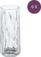 Koziol - Superglas Club No. 03 Longdrinkglas 250 ml Set van 6 Stuks - Kunststof - Transparant -