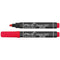 Pica 10st 520/40 - Permanent Marker - Waterbestendig - Rood