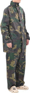 vidaXL - Regenpak - 2-delig - met - capuchon - (heren - / - camouflage - / - maat - XXL)