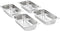 vidaXL - Gastronormbakken - 8 - st - GN - 1/3 - 65 - mm - roestvrij - staal