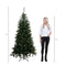 Triumph Tree kunstkerstboom led emerald pine maat in cm: 215 x 109 groen 216 lampjes - GROEN