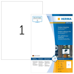 Herma 9501 Weerbestendige Etiket 210x297mm Wit - 50 etiketten
