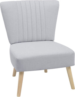 VAASA - Fauteuil - Lichtgrijs - Polyester