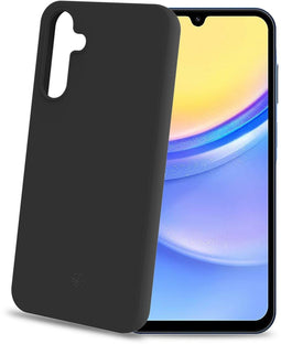 Celly CROMO1060BK - Soft Case - Siliconen Hoesje - Samsung Galaxy A15 4G/5G - Zwart
