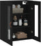 vidaXL - Wandkast - 69,5x34x90 - cm - zwart