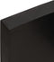 vidaXL - Tafelblad - 220x50x(2-6)cm - behandeld - eikenhout - donkerbruin