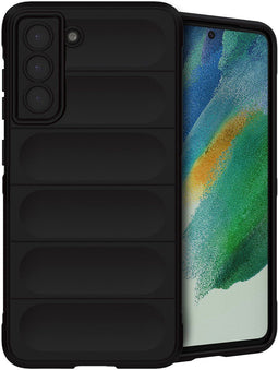 imoshion Hoesje - Geschikt voor Samsung Galaxy S21 FE - EasyGrip Backcover - Zwart
