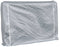 vidaXL - Haardhoutrek - met - regenhoes - 200x25x150 - cm - gegalvaniseerd - staal