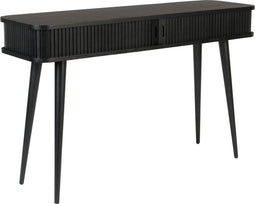 Zuiver Barbier Consoletafel/ Wandtafel Hout Zwart