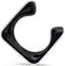 Clug Plus Fiets Clip voor de muur - Wit/Zwart