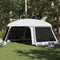 vidaXL - Zwembadtent - met - uitneembare - buiten- - gaaswanden - 670x590 - cm - grijs
