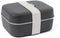 Amuse Lavender Lunchbox 3-in-1 - Brooddoos met Rekker en Sauspotje - Paars - 180 x 150 x 85 mm