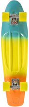 Choke Skateboard - blauw/geel/oranje