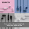 Sony IER-EX15C - In-ear oordopjes met USB-C en microfoon - Blauw