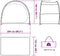 vidaXL - Opbergtent - waterdicht - blauw