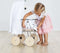 Ooh Noo Dolly Cot + Luifel - Poppen wagen - Wieg