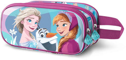 Karactermania - Disney - Frozen 2Potloden Etui - Pennenetui - Dubbele Rits - 3D - Frozen 2 Familie