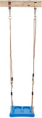 Swing King schommelzitje voetschommel 35cm - blauw