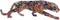 Decoratieve figuren DKD Home Decor Hars Panter Modern (47,5 x 11 x 13 cm)