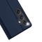 Dux Ducis - Geschikt voor Samsung Galaxy S24 Plus / S24+ - Slim bookcase hoesje - Donkerblauw