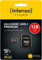 Intenso microSD kaart UHS-I Premium - 128GB - Class 10 tot 90MB/s