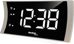 Technoline WT 494 - Wekkerradio - Temperatuurweergave 12/24 uur - Aluminium