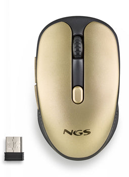 NGS EVO RUST - Draadloze muis - Optische sensor 1.600dpi - Rechtshandig