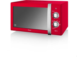 Swan SM22130RN Retro Magnetron Rood