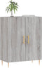 vidaXL - Dressoir - 69,5x34x90 - cm - bewerkt - hout - grijs - sonoma - eikenkleurig