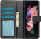 iMoshion Hoesje Geschikt voor Samsung Galaxy Z Fold 3 Hoesje Met Pasjeshouder - iMoshion Luxe Bookcase - Zwart
