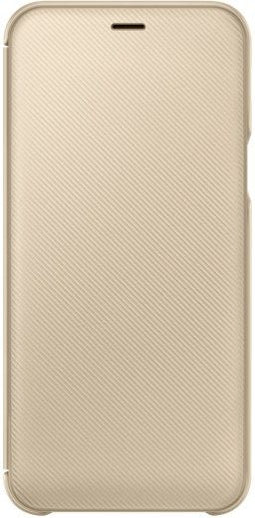 Samsung Galaxy A6 (2018) - Wallet Cover - Pasjeshouder - Goud