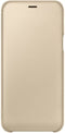 Samsung Galaxy A6 (2018) - Wallet Cover - Pasjeshouder - Goud