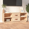 vidaXL - Tv-meubel - 100x34x40 - cm - massief - grenenhout