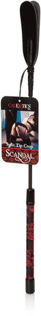 CalExotics - Scandal Split Tip Crop - Bondage / SM Whips and Paddles Rood