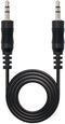 Nanocable 10.24.0103 - Kabel Audio Jack 3,5 mm - 3 m - Zwart