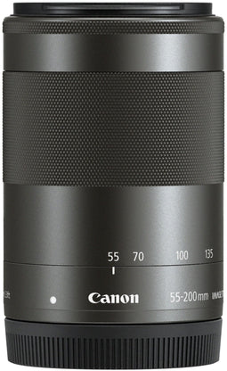 Canon EF-M 55-200mm f/4.5-6.3 IS STM - Zoomlens - Optische stabilisatie - Zwart