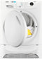Zanussi ZDC8245NW - Condensdroger - 8 kg - Sensordroger - LCD-display
