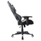 Gamestoel Thomas - bureaustoel racing gaming - ergonomisch - zwart wit