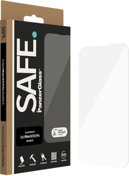 PanzerGlass SAFE - Screenprotector - 9H gehard glas - Case friendly (Apple - iPhone 14, Apple - iPhone 13, Apple - iPhone 13 Pro)