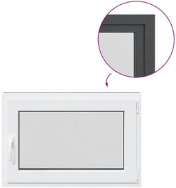 vidaXL - Kelderraam - "RISOR" - 60x80 - cm - draaikiep-draai