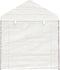 vidaXL - Prieel - met - dak - 8,92x2,28x2,69 - m - polyetheen - wit