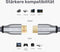 UNITEK Y-C142RGY HDMI kabel 10 m HDMI Type A (Standaard) Zilver, Zink