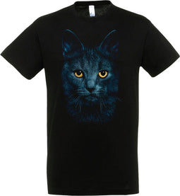 Plenty Gifts T-shirt Black Cat Eyes Black XS