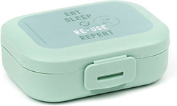 Amuse BIO Snackdoos - Duurzame Snackbox - Compacte Vershouddoos - Gedeeltelijk van Suikerriet - Groen - 250 ml