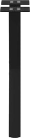 vidaXL - Salontafelpoten - 2 - st - X-vormig - 28x(42-43) - cm - staal - zwart